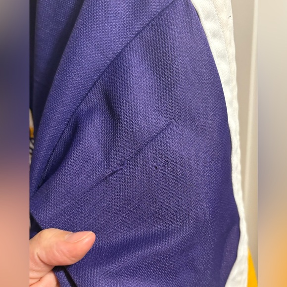 RARE VINTAGE LOS ANGELES KINGS JERSEY PURPLE (blank) - Picture 6 of 6